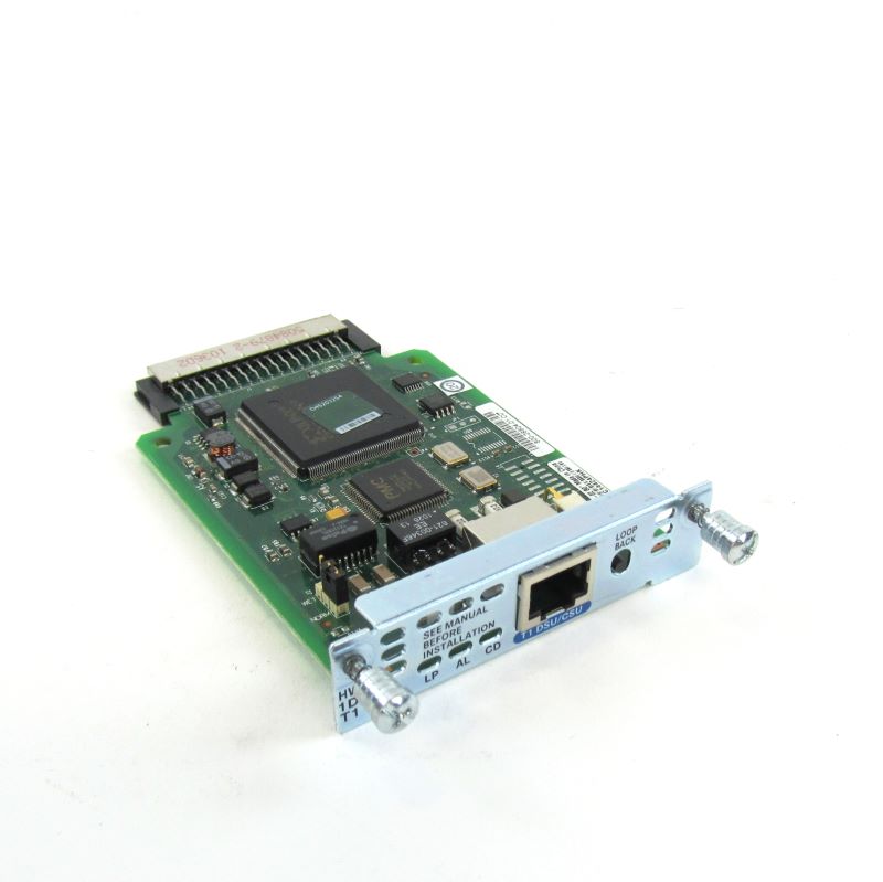 Cisco HWIC-1DSU-T1-LOT-OF-75 1 Port T1 Fractional T1 DSU/CSU WAN