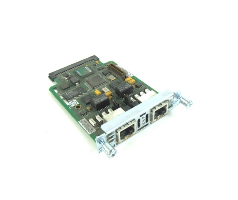 Cisco VWIC2-2MFT-T1//E1 2-Port T1//E1 Multiflex Trunk Voice WAN Interface Module