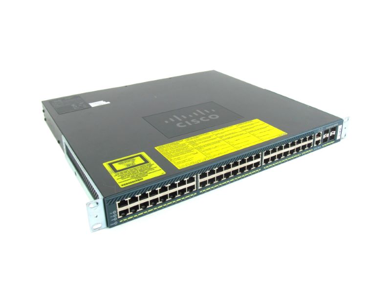 Cisco WS-C4948-S 4948 Series 48 Port Gigabit Ethernet Switch No PS