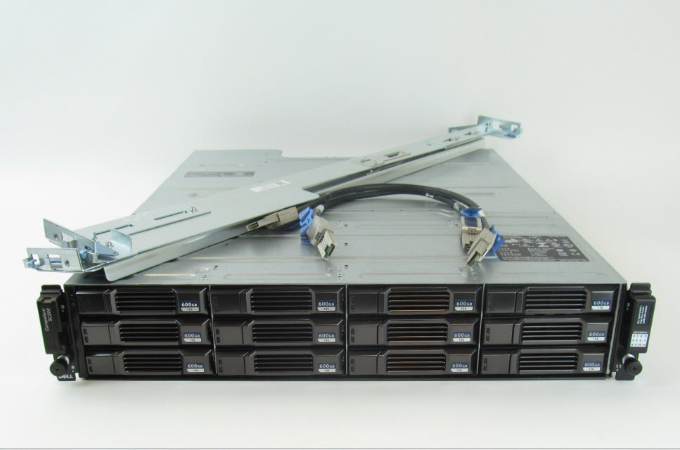 Compellent SC200 with 12x600GB SAS 15k 6GBPS NON LEGACY Fully Tested
