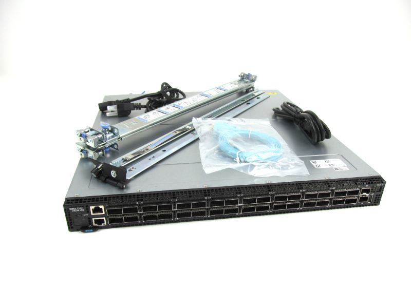 Dell 210-ANWU 32-Port QSFP28 2x SFP+ Fixed Switch (PSU to I/O) Reverse ...
