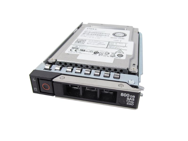 Dell DHRVV 800GB 12Gb/s 2.5" SAS SSD – Refurbished – Toshiba KPM5XMUG800G – 1-Year Warranty