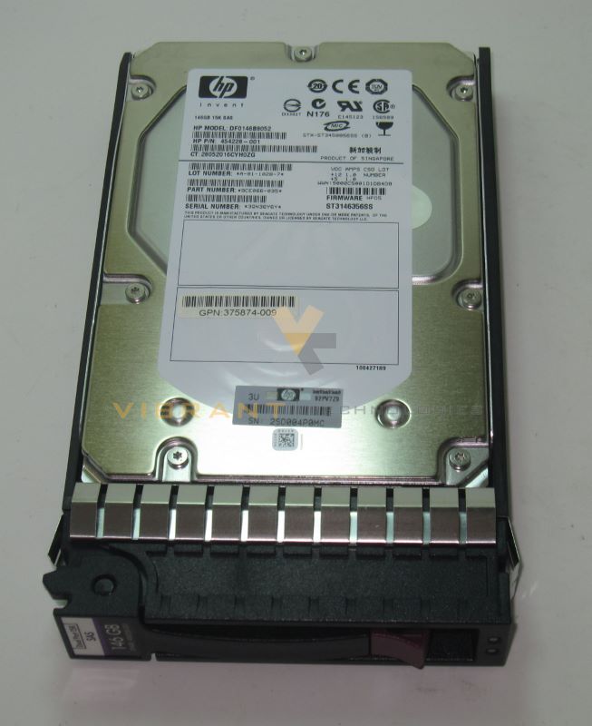 HP 384854-B21 488058-001 146GB 15K 3.5/" DP SAS DRIVE