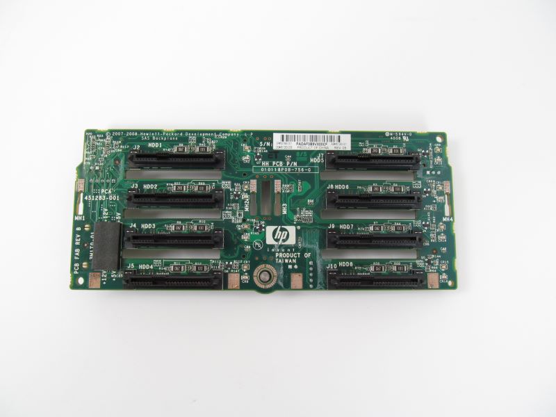 HP 507690-001 DL380 G6 G7 SAS 8SFF Backplane