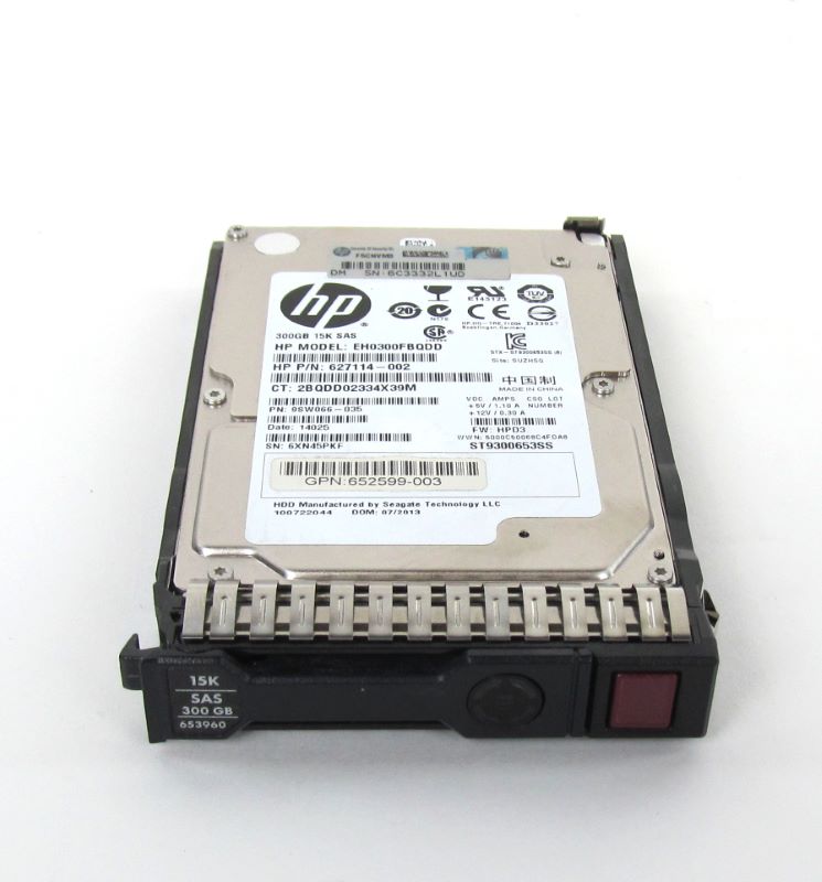 HP 653960-001 300 GB 2.5 Internal Hard Drive 652611-B21