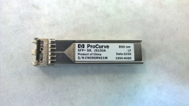 thumbnail image 2 of HP J9150A ProCurve 10-GBE SFP+ SR Transceiver – J9150-69001, J9150AX 2 of 4